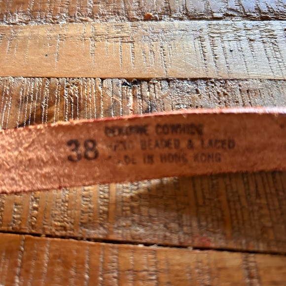 Vintage Beaded Canada Belt - Picture 4 of 5